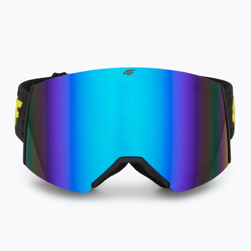 Children's ski goggles 4F M041 black/multicolor 2