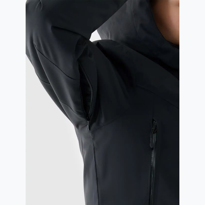 Women's ski jacket 4F F0867 deep black 3