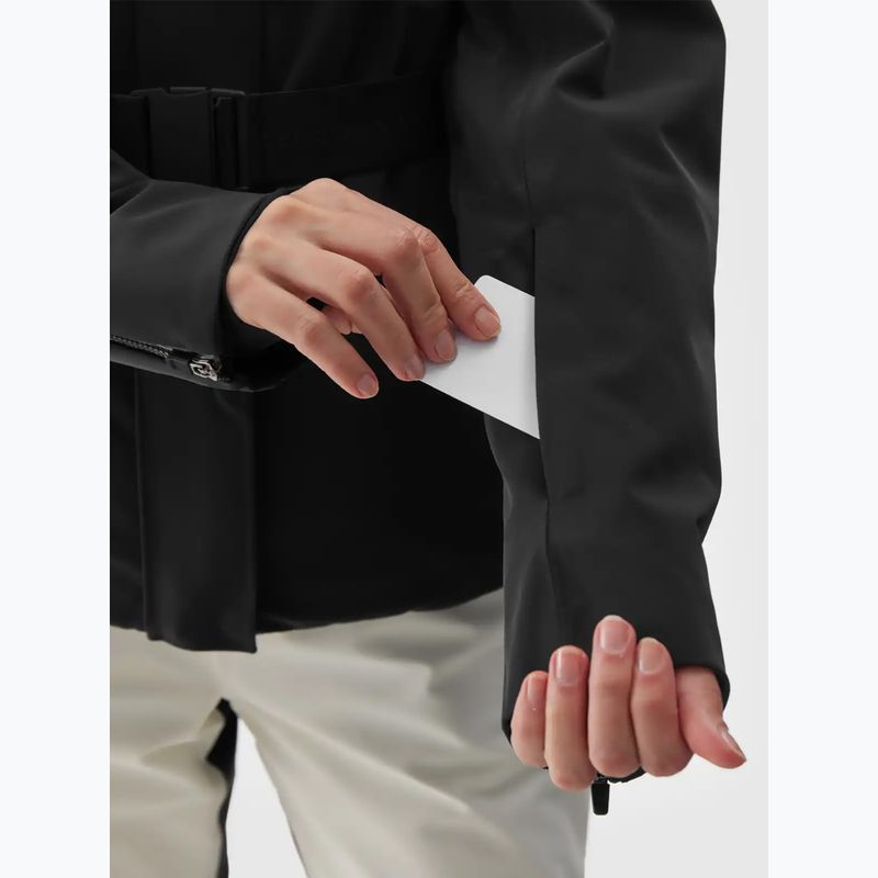 Women's ski jacket 4F F0869 deep black 4