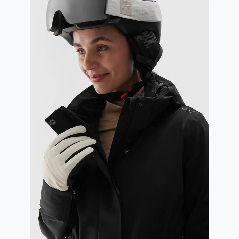 Women's ski jacket 4F F0869 deep black 5