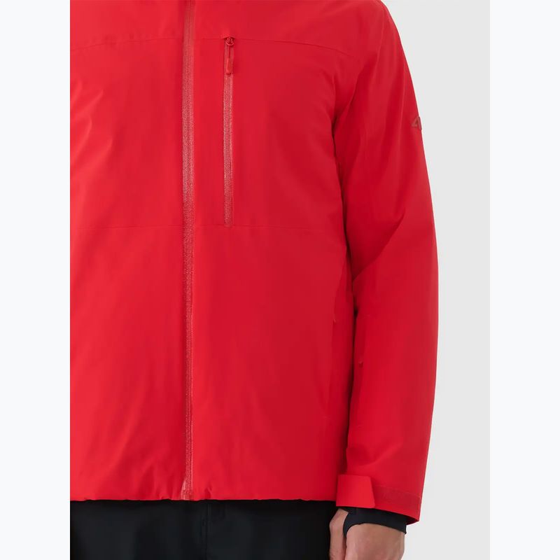 Men's ski jacket 4F M0877 red 4