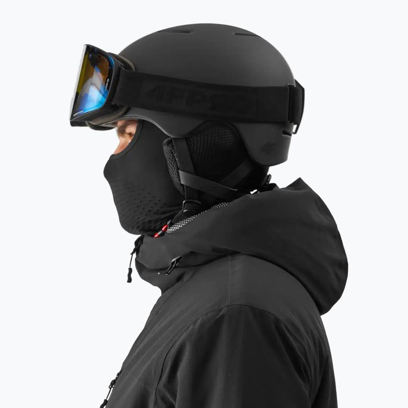 Men's ski jacket 4F M0877 deep black 7