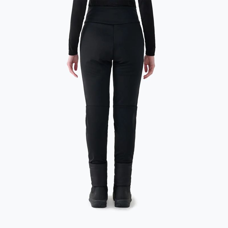 Women's ski trousers 4F FNK F0945 deep black 3