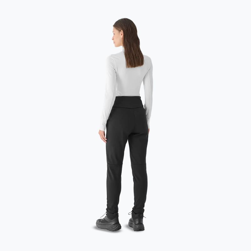 Women's ski trousers 4F FNK F0945 deep black 5