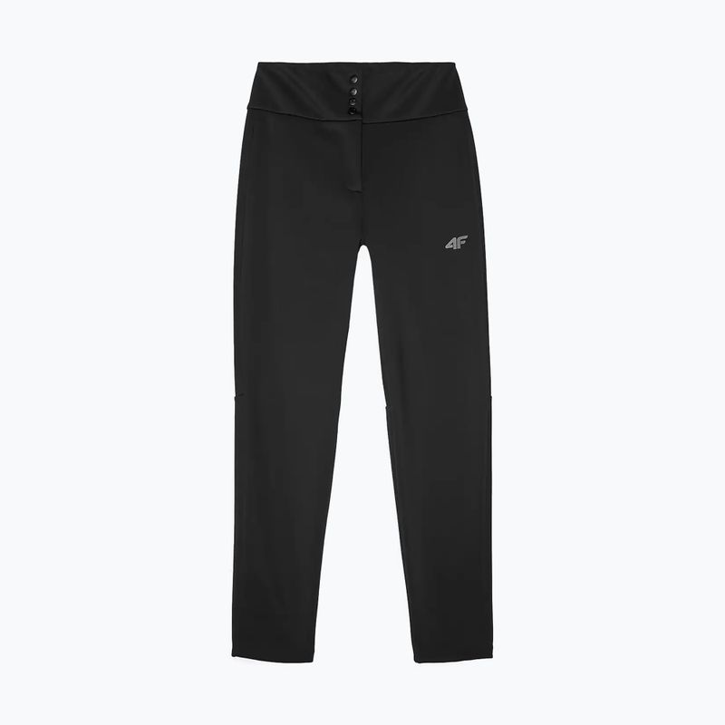 Women's ski trousers 4F FNK F0945 deep black 10