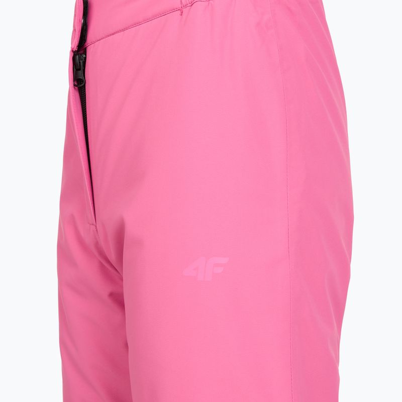 Children's ski trousers 4F Fnk F0948 fuchsia 5
