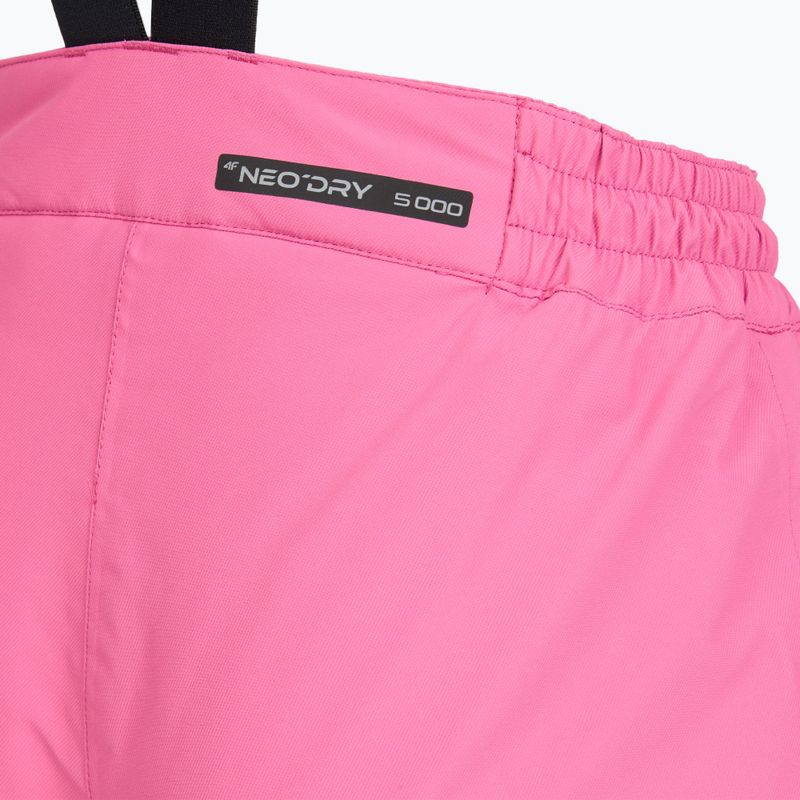 Children's ski trousers 4F Fnk F0948 fuchsia 6