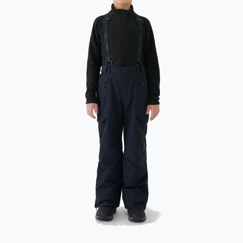 Kids' ski trousers 4F Fnk M0953 deep black