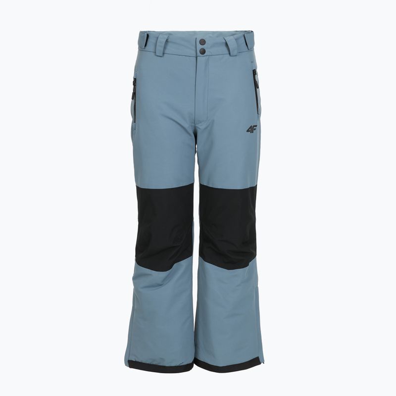 Children's snowboard trousers 4F FNK M0960 denim 4