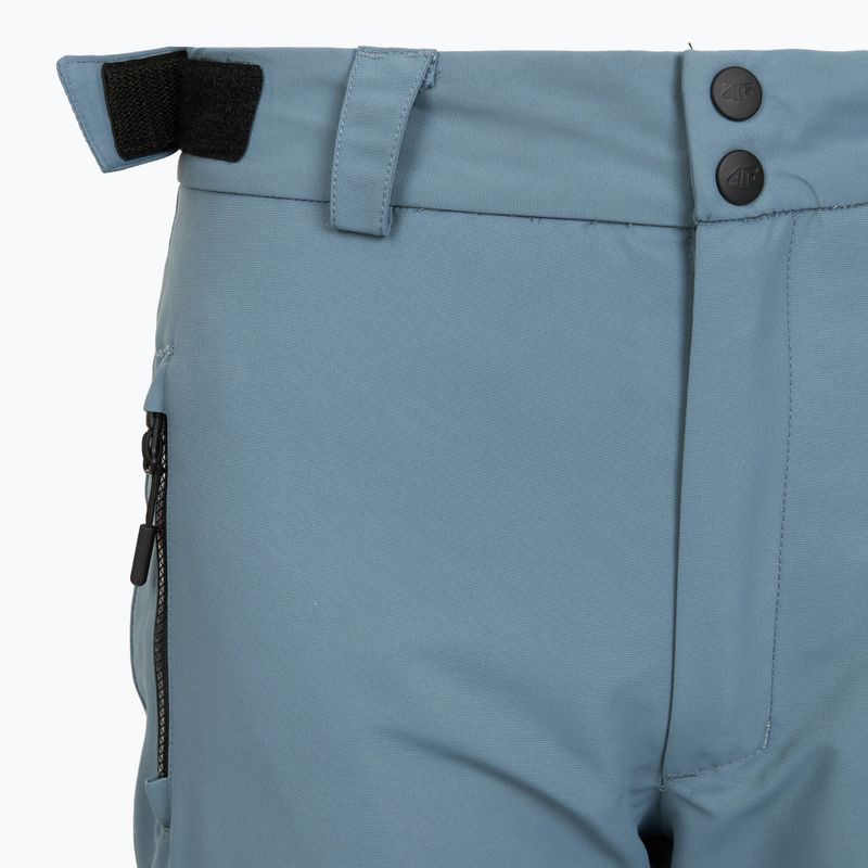 Children's snowboard trousers 4F FNK M0960 denim 6