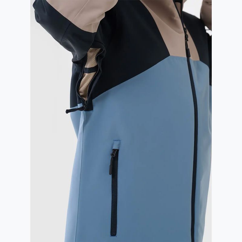 Children's snowboard jacket 4F M0837 light brown 3