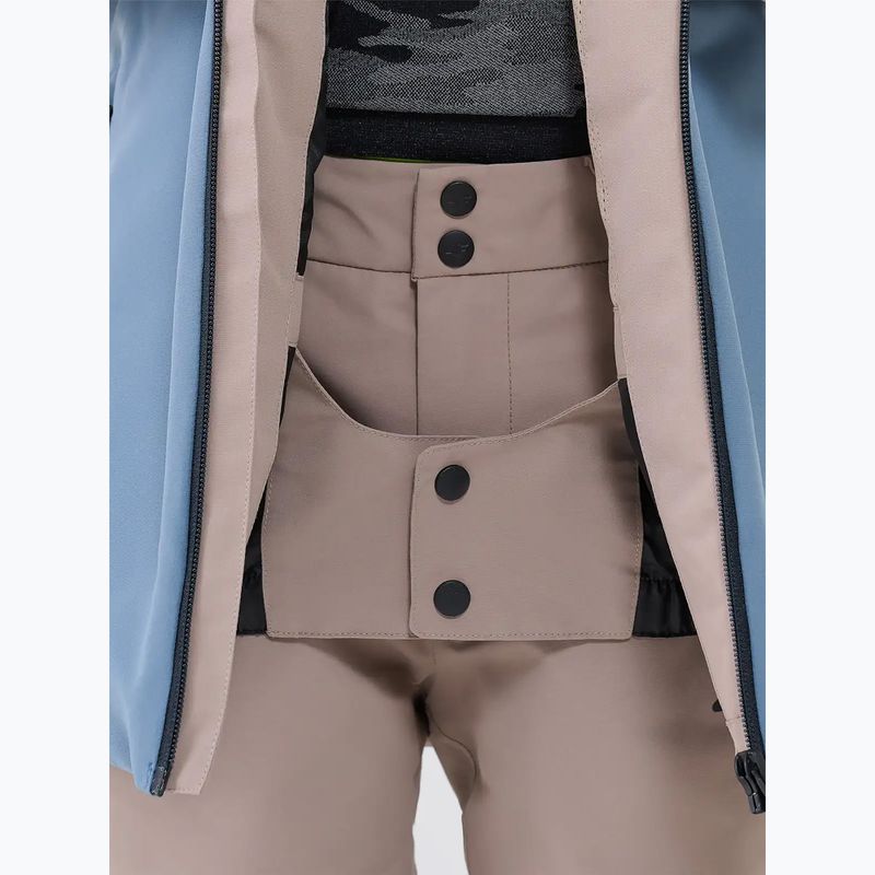 Children's snowboard jacket 4F M0837 light brown 4