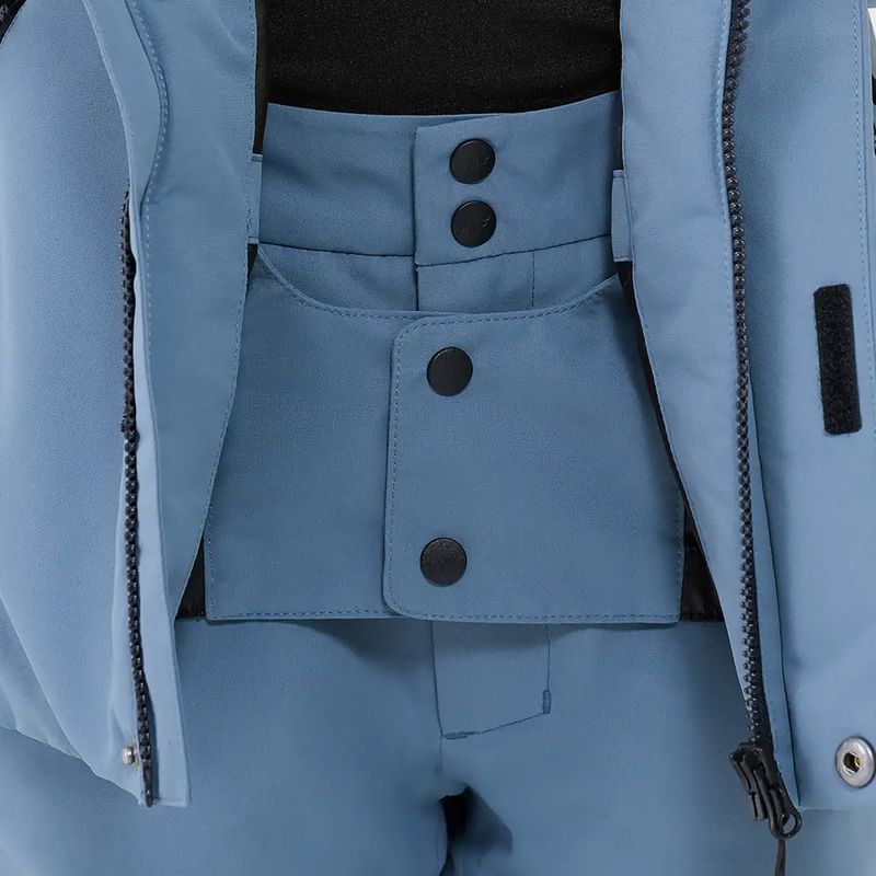 Children's snowboard jacket 4F M0838 denim 4