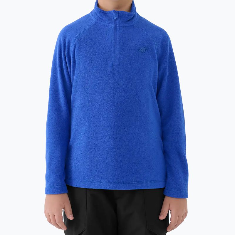 Children's fleece sweatshirt 4F M058 cobalt 5