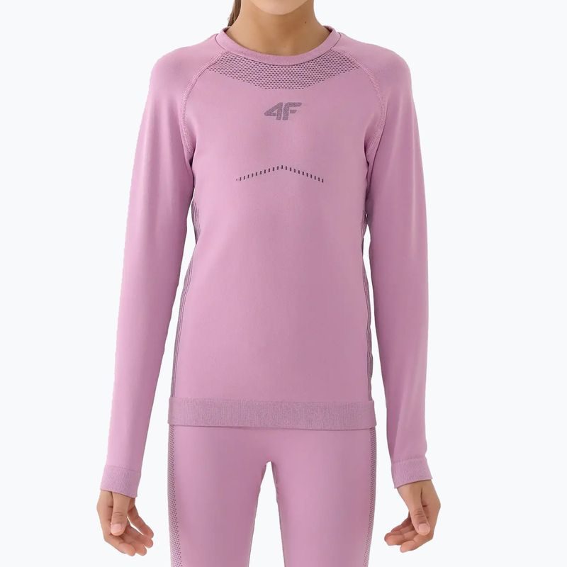 Children's thermal underwear set 4F F250 light pink