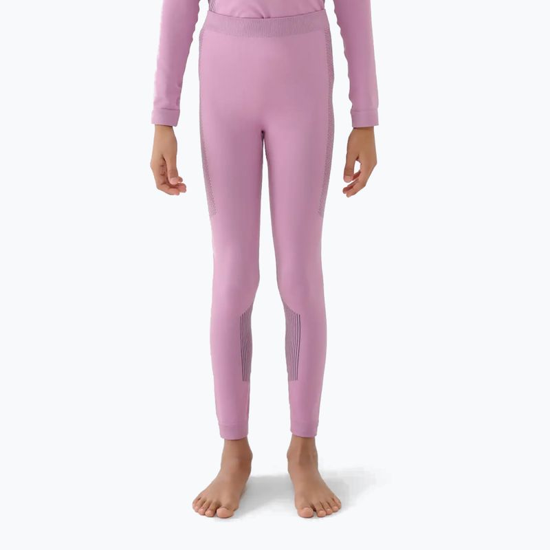 Children's thermal underwear set 4F F250 light pink 3