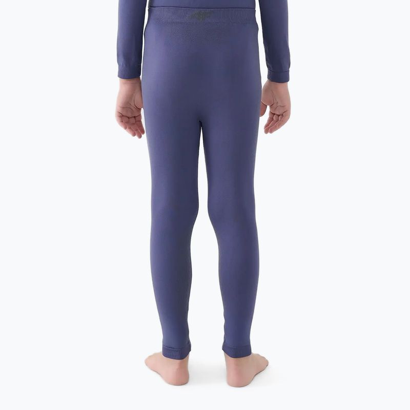 Children's thermal underwear set 4F M248 navy 4