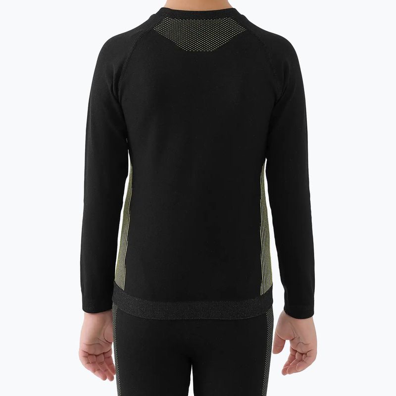 Children's thermal underwear set 4F M248 deep black 2