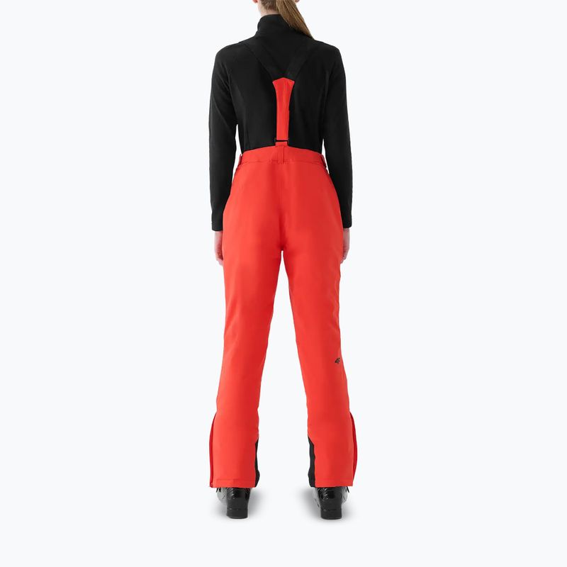 Women's ski trousers 4F Fnk F0944 red 2