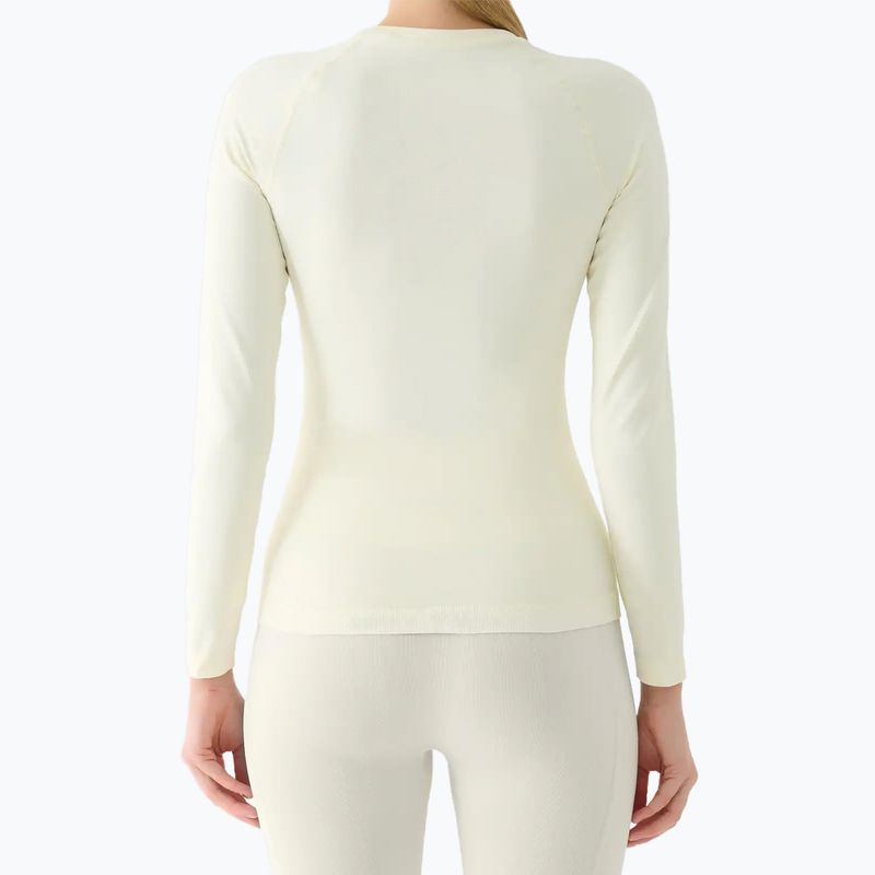 Women's thermal active sweatshirt 4F F220 creme 2