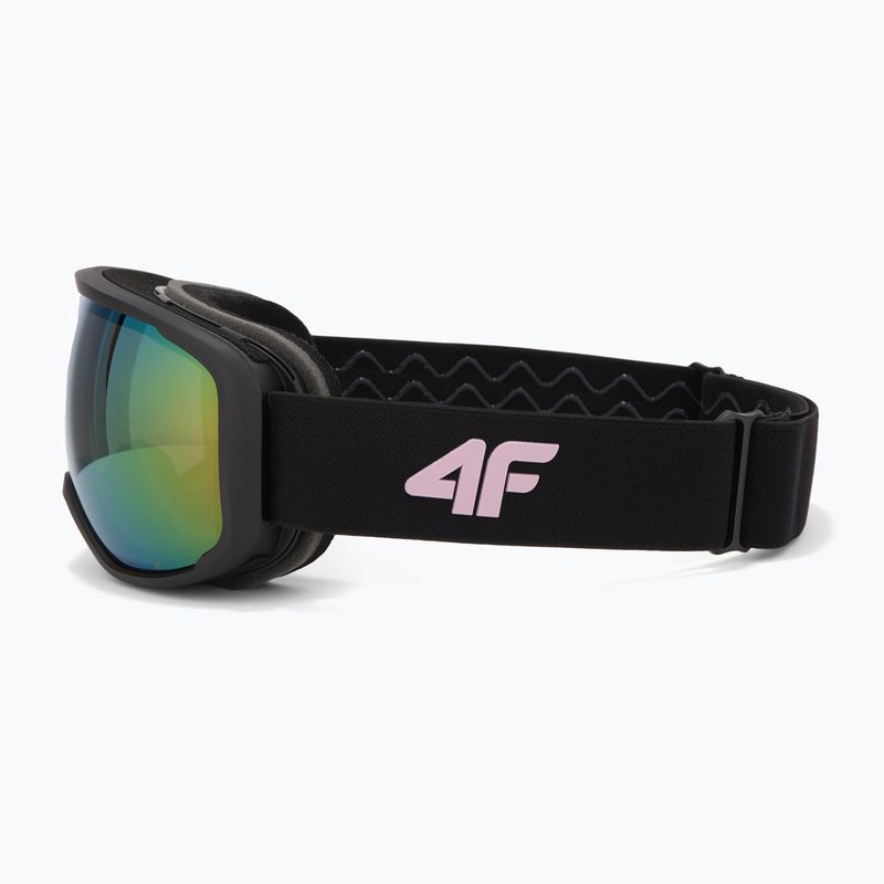 Children's ski goggles 4F U067 black 4