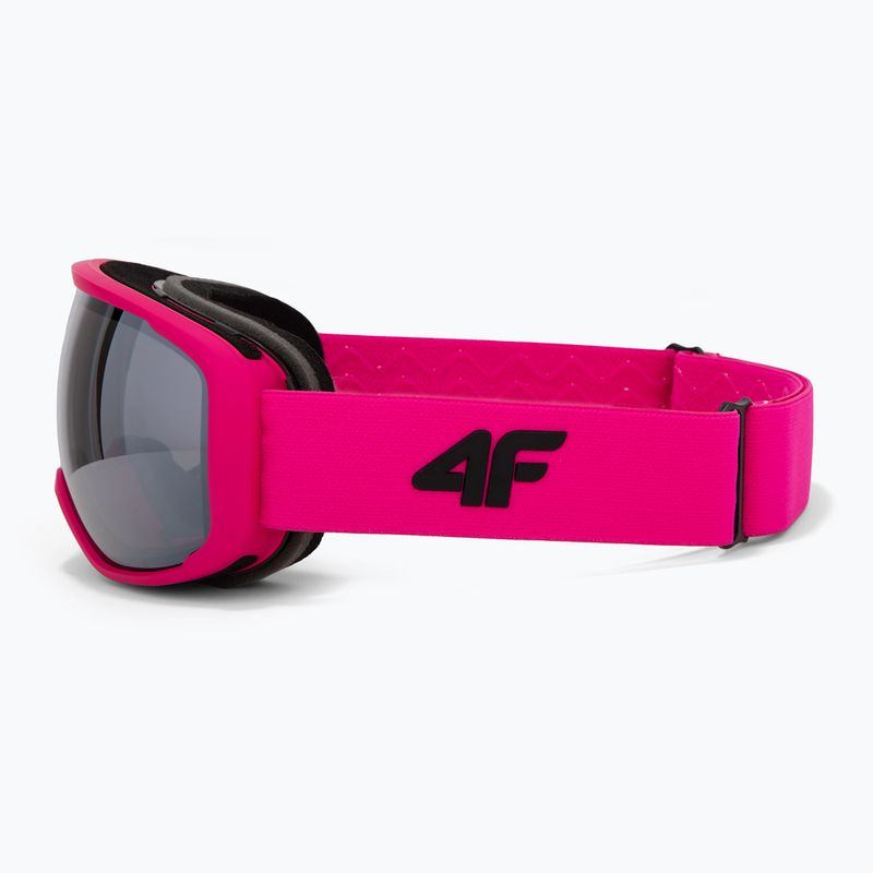 Children's ski goggles 4F U067 hot pink neon 4