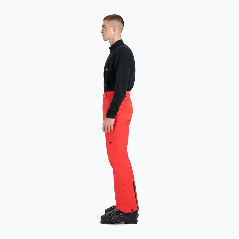 Men's ski trousers 4F Fnk M0928 red 4
