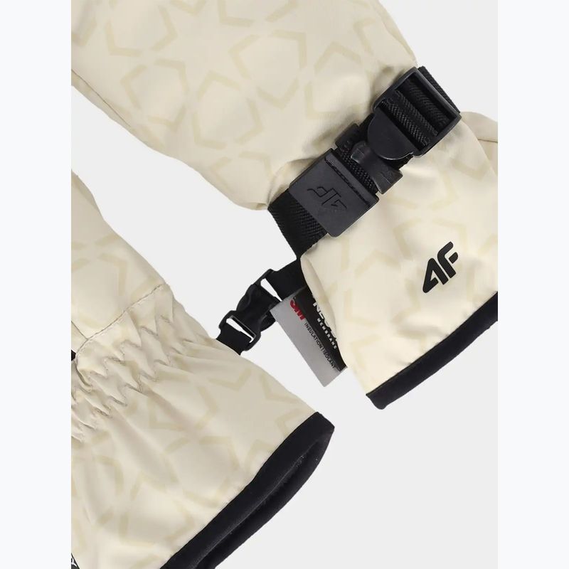 Children's ski gloves 4F Fnk F198 cream 2