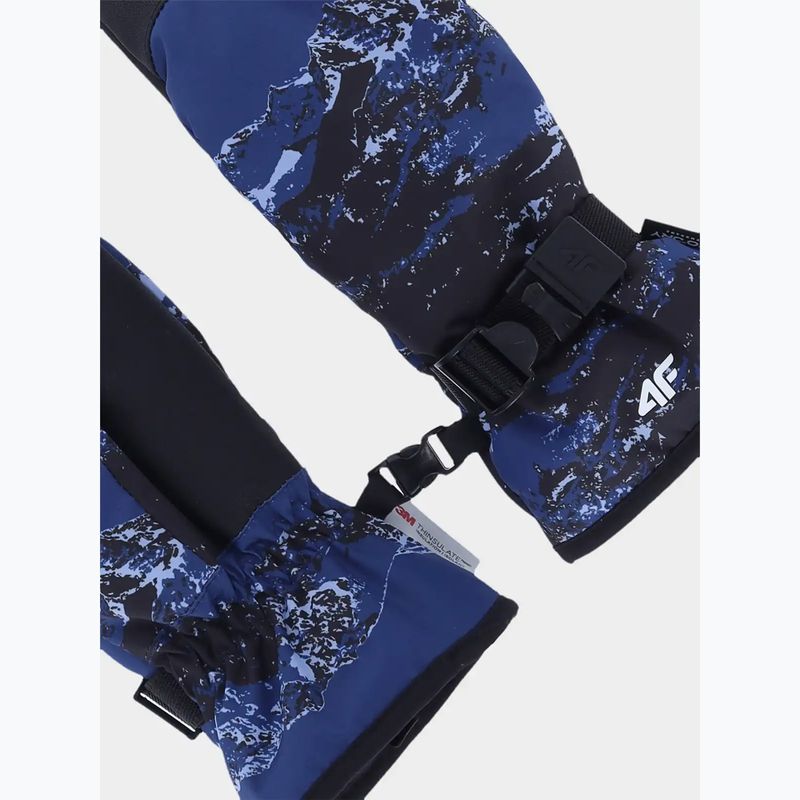 Children's ski gloves 4F Fnk M199 navy 2