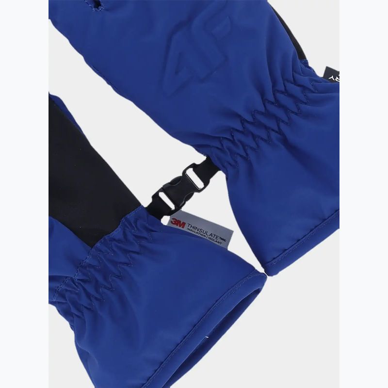 Children's ski gloves 4F Fnk U190 cobalt 2