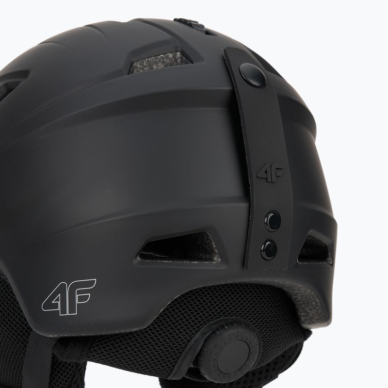 Ski helmet 4F U078 deep black 7