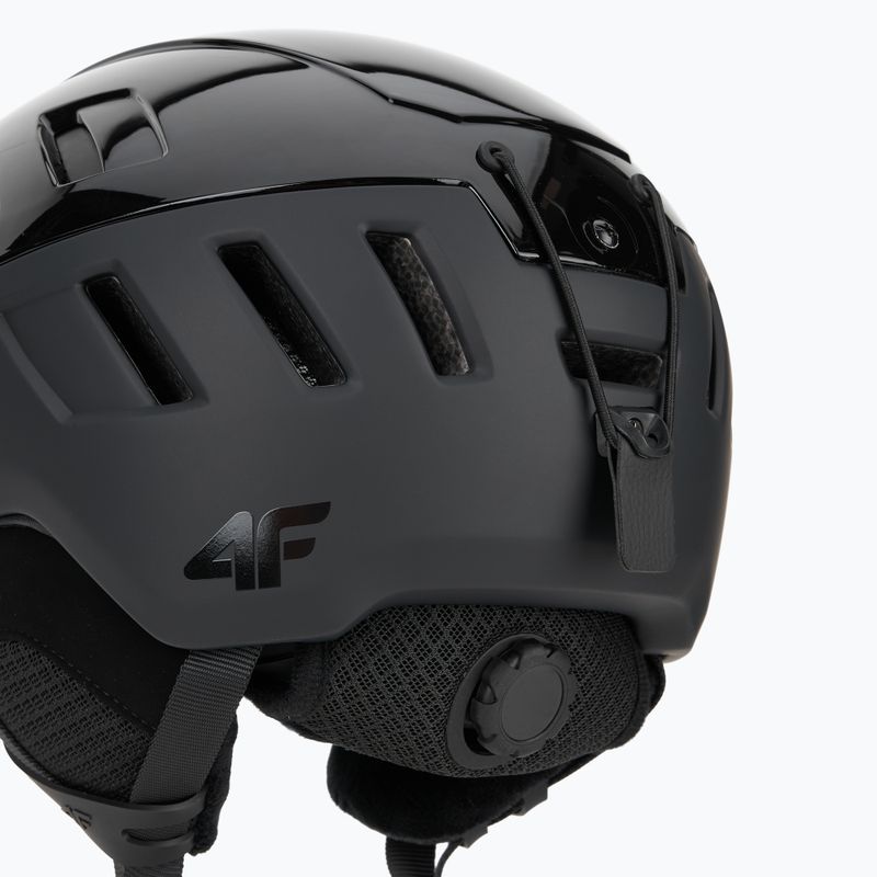 Ski helmet 4F U094 deep black 7