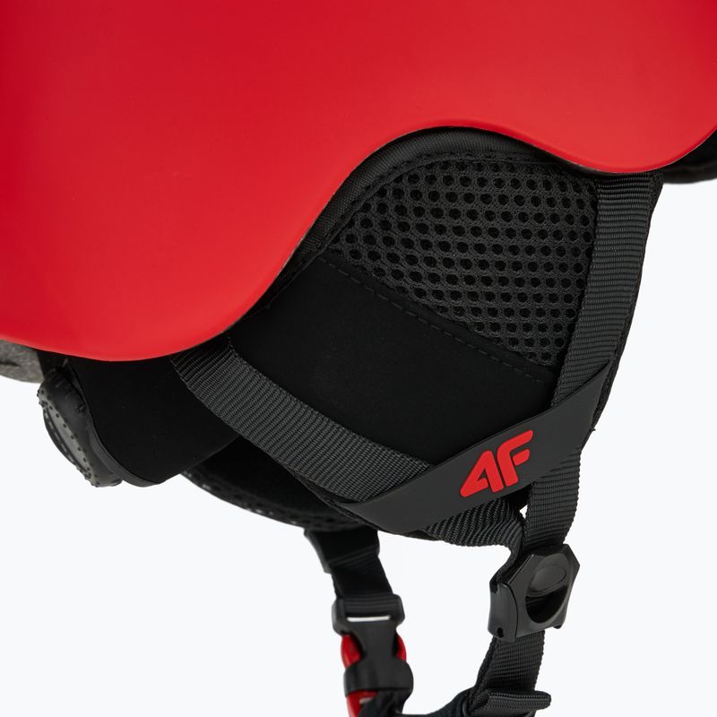 Children's ski helmet 4F U086 Jr red 7