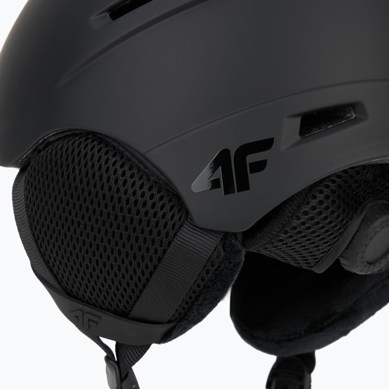 Children's ski helmet 4F U097 Jr black 7