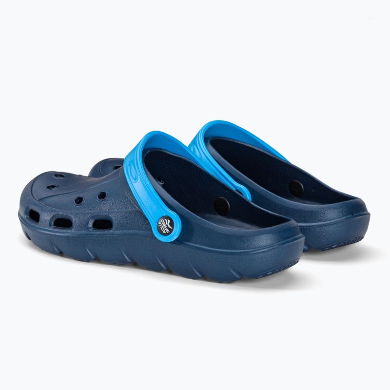 Women's slides AQUA-SPEED Lora navy blue 4