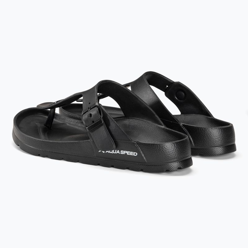 AQUA-SPEED Monaco flip flops black 3