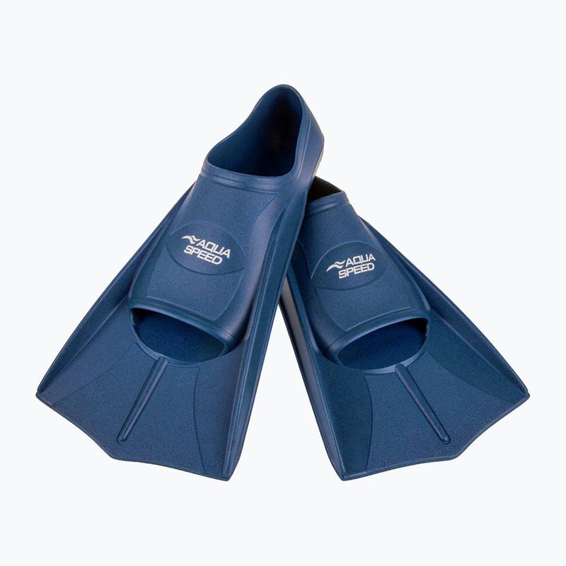 AQUA-SPEED Reco navy blue swimming fins 2