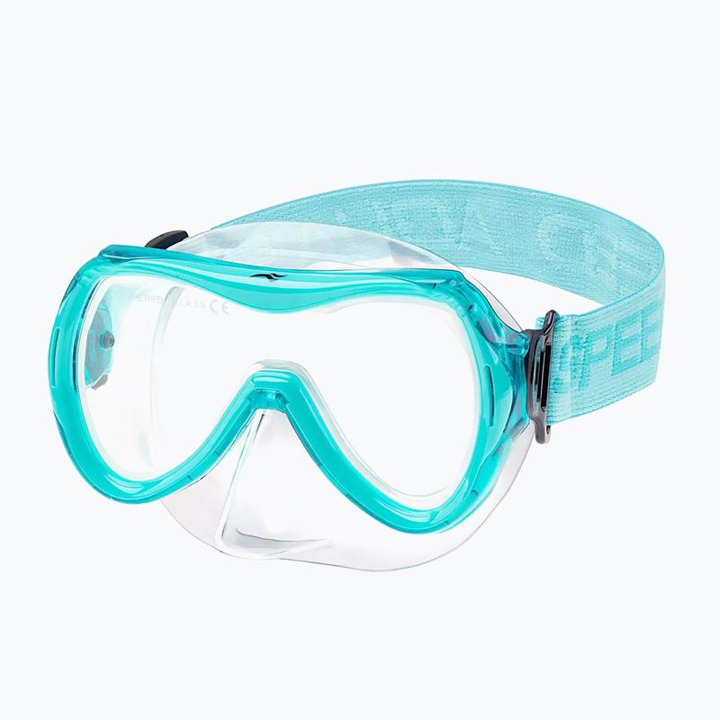 AQUA-SPEED children's diving set Alize FS + Samos + Mesh turquoise 4