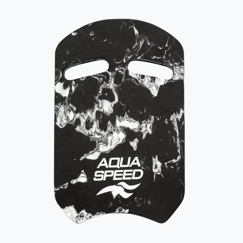 AQUA-SPEED swimming board Uni Swirl black