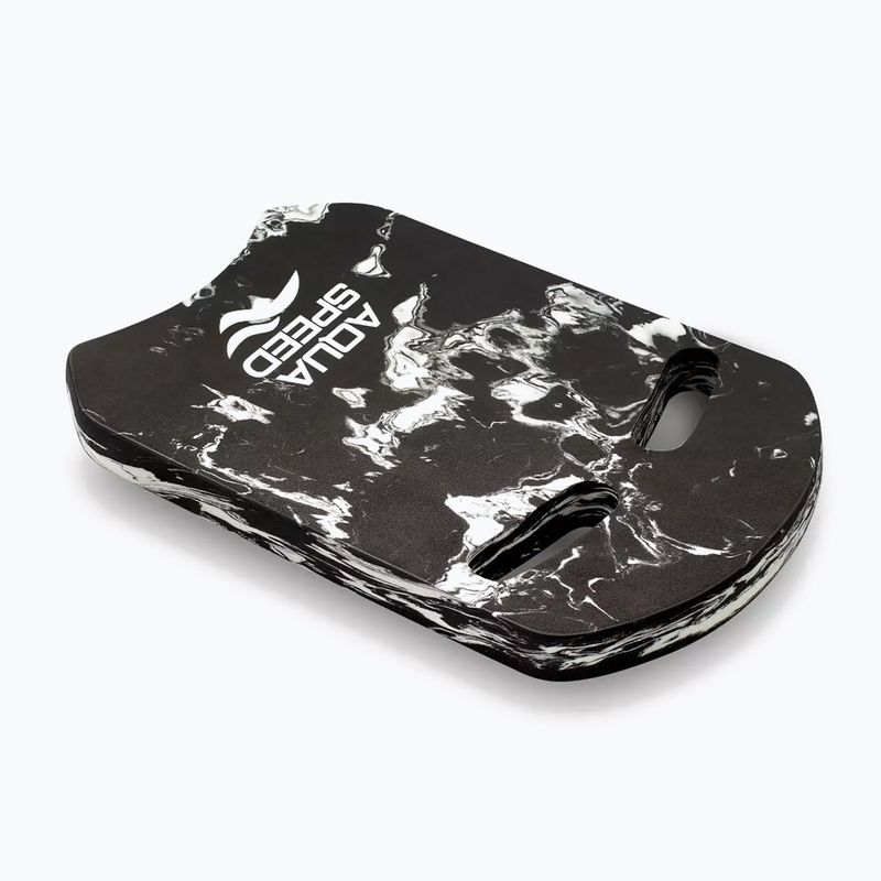 AQUA-SPEED swimming board Uni Swirl black 2