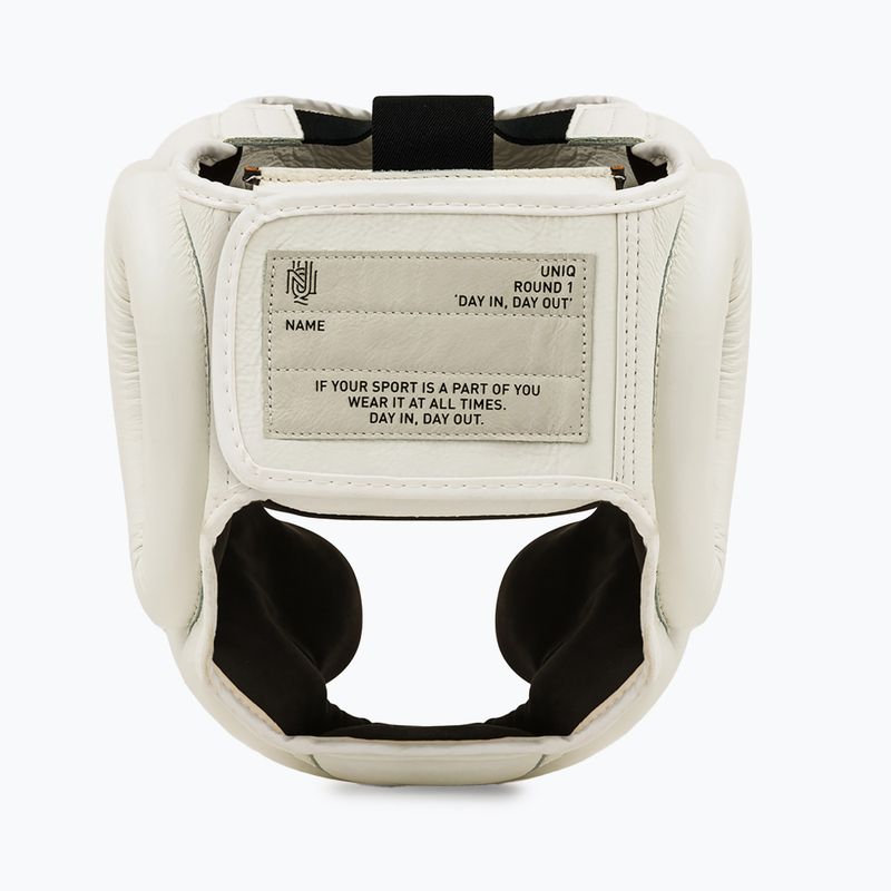 UNIQ Full Coverage technical white boxing helmet 3