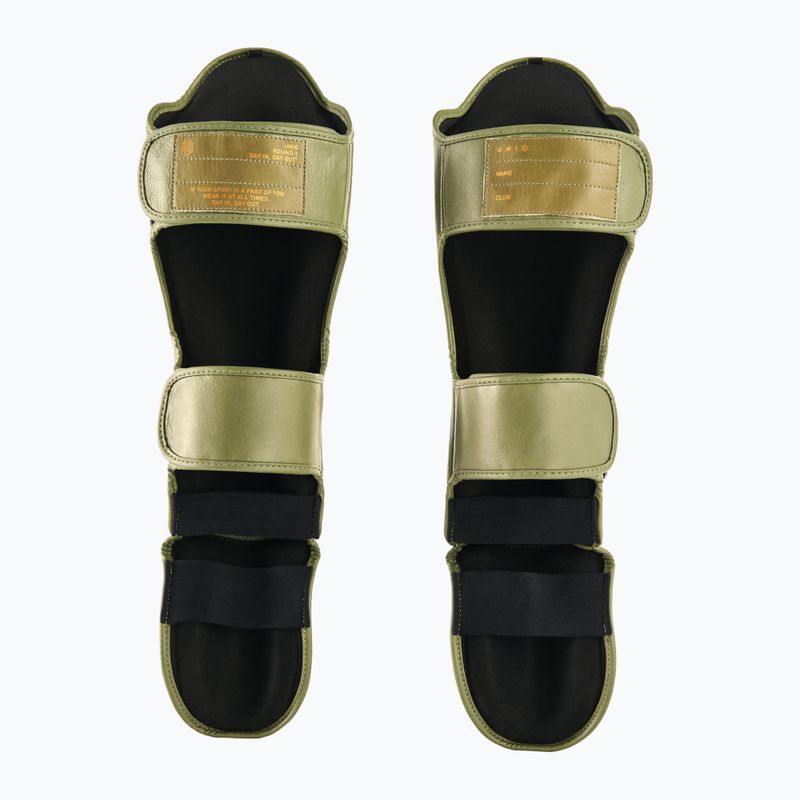 UNIQ UQSG3 classic khaki tibia and foot protectors 2