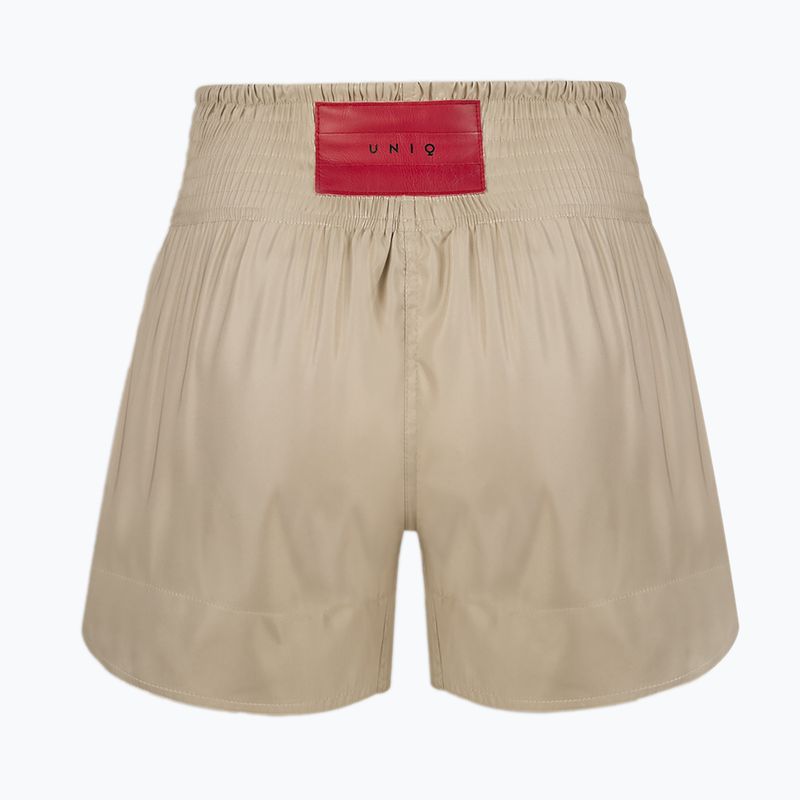 UNIQ Fight classic beige training shorts 2