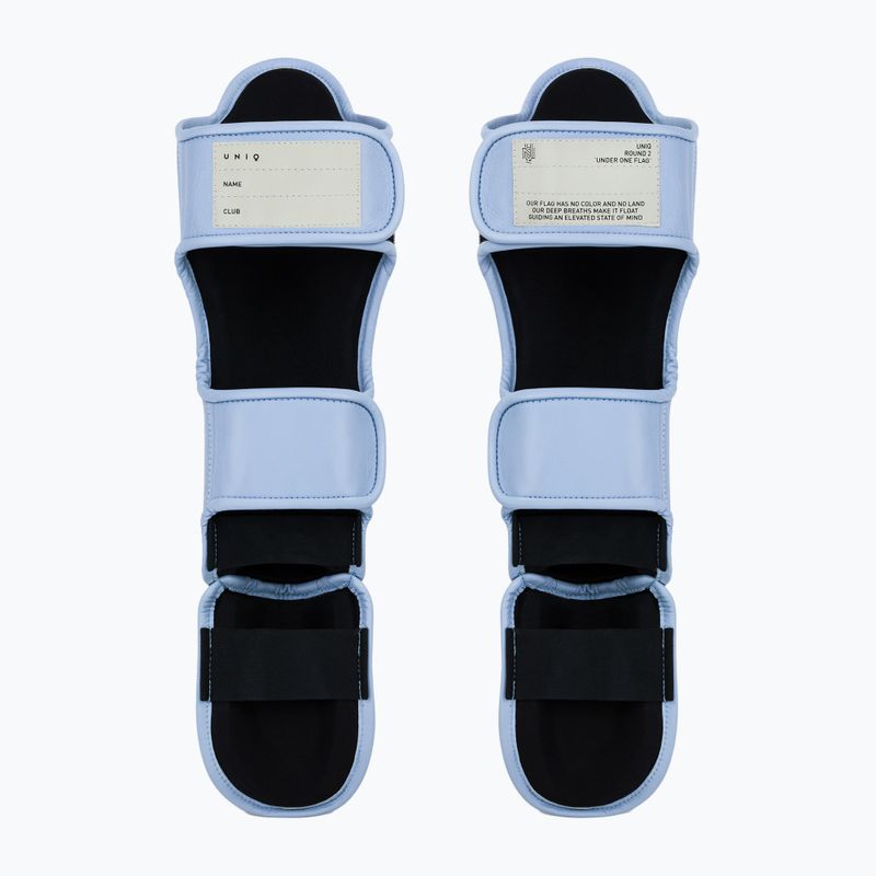 UNIQ UQSG3 light blue tibia and foot protectors 2