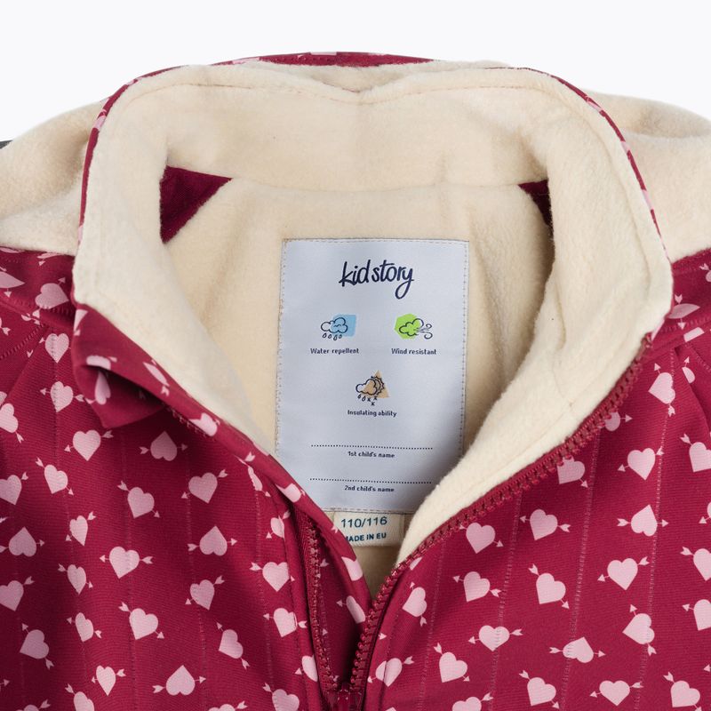 Children's thermal jacket KID STORY sweet heart 3