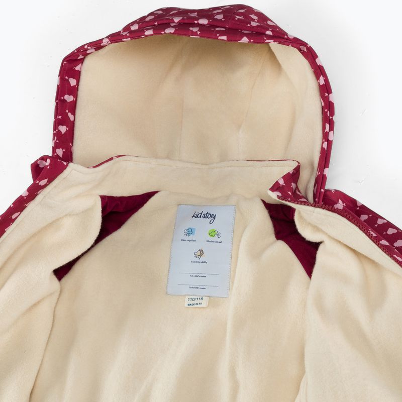 Children's thermal jacket KID STORY sweet heart 4