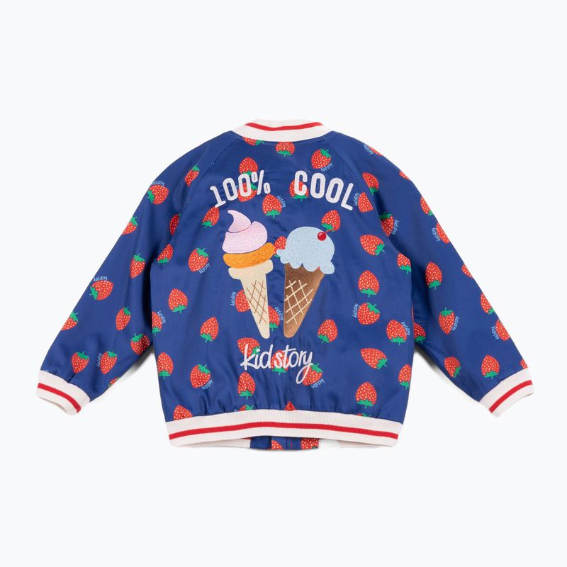 KID STORY children's jacket Bio Finishing Bomber strawberry 3