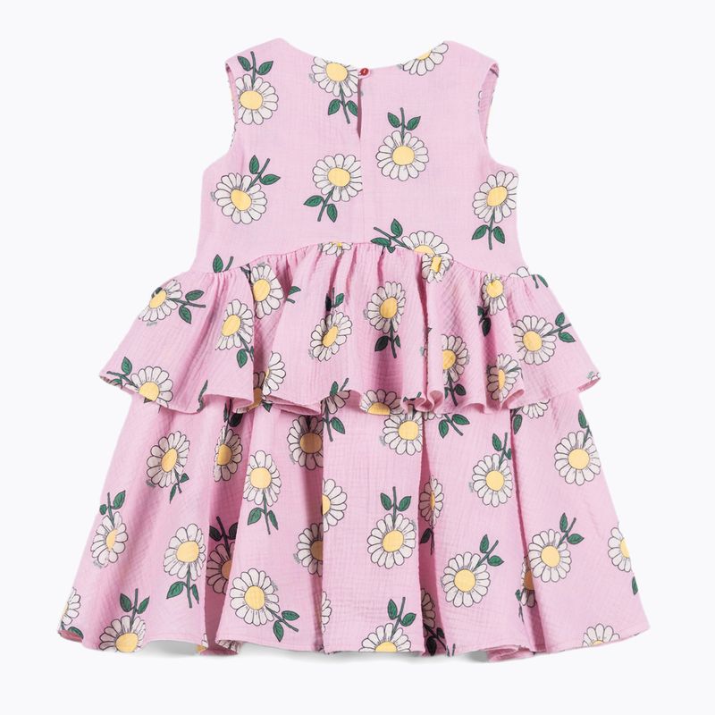 KID STORY baby dress muslin pink daisy 3