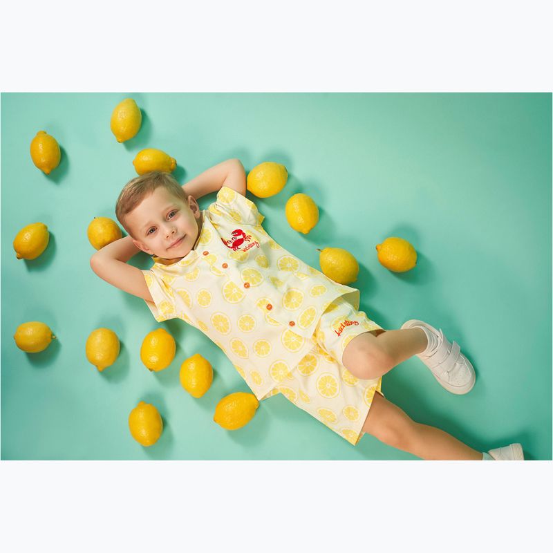 KID STORY children's set Shirt and shorts lime paradise 14