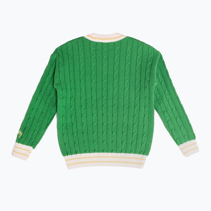 KID STORY children's jumper Organic cotton green pelican 2